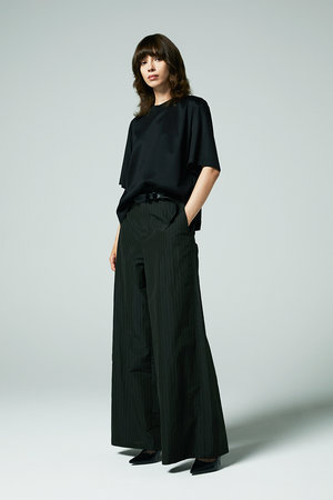 オーヴィル/EAUVIREのストライプワイドパンツ(110600/110601)