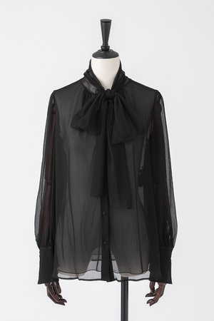 オーヴィル/EAUVIREのボウタイブラウス(110400/110403)