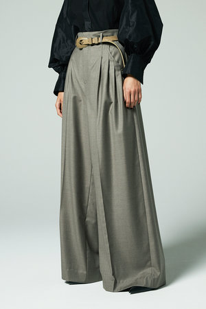 オーヴィル/EAUVIREの3タックワイドパンツ(110600/110601)