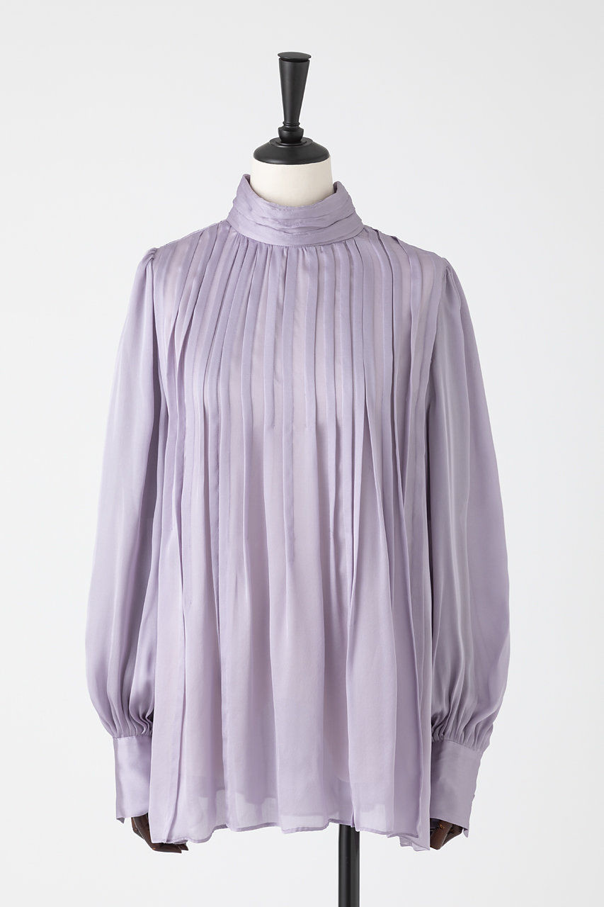 EAUVIRE ランダムタックブラウス (ラベンダー, 036) オーヴィル ELLE SHOP EAUVIRE ランダムタックブラウス (ラベンダー, 036) オーヴィル ELLE SHOP