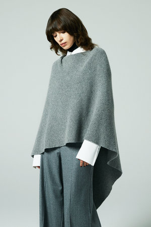 オーヴィル/EAUVIREのアシンメトリーケープ(140100/140104)