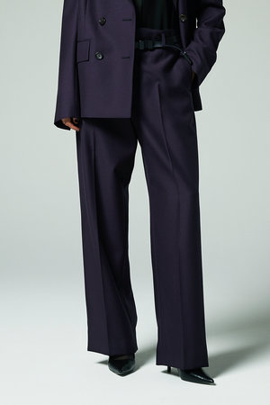 オーヴィル/EAUVIREのキッドモヘアストレートパンツ(110600/110601)