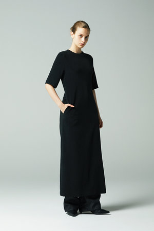 オーヴィル/EAUVIREのウールフリースワンピース(110500/110503)