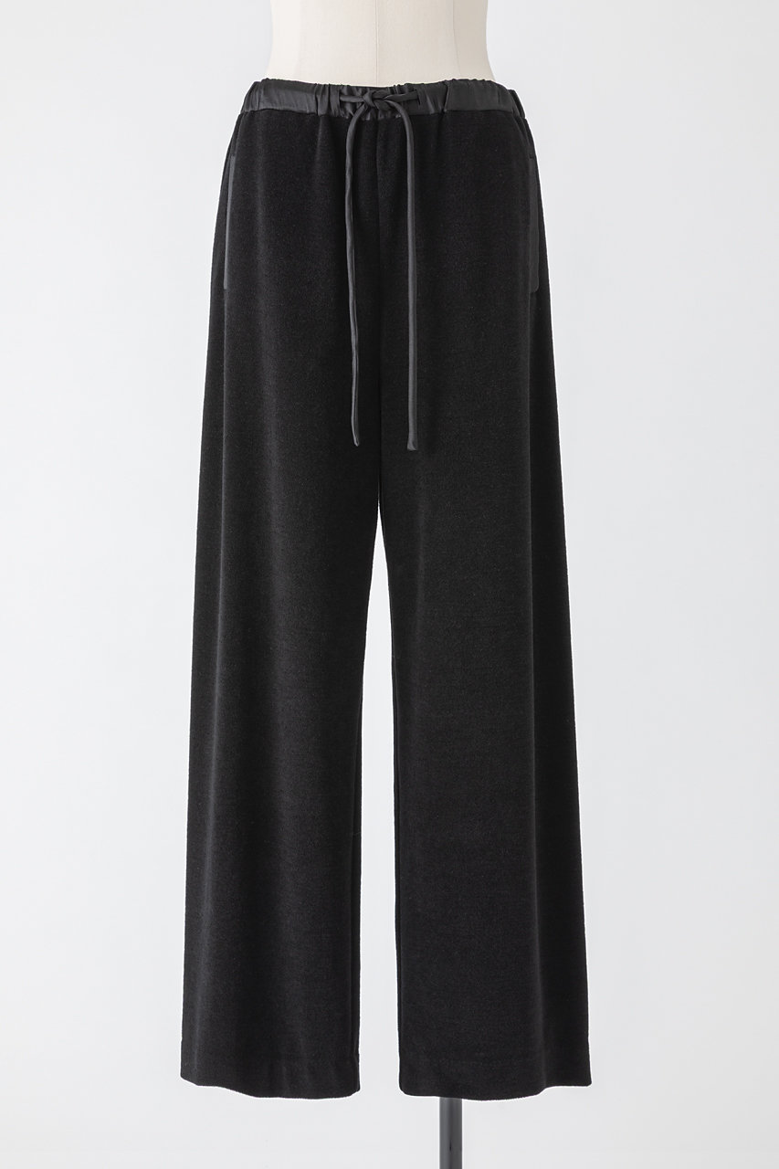 EAUVIRE ウールフリースパンツ (ブラック, 038) オーヴィル ELLE SHOP