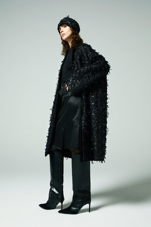 オーヴィル/EAUVIREのリボンツイードコート(110900/110903)