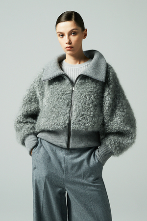 オーヴィル/EAUVIREのループモヘアブルゾン(110800/110802)