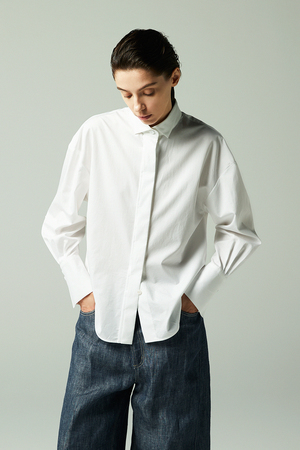 オーヴィル/EAUVIREの【予約販売】ウィングカラーシャツ(110400/110403)