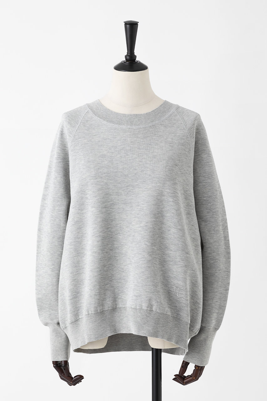 オーヴィル/EAUVIREのニットスウェット(グレー/FGFGD-09630)