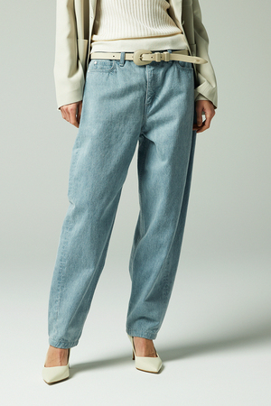 オーヴィル/EAUVIREの【予約販売】バレルクロップドデニムパンツ(110600/110604)