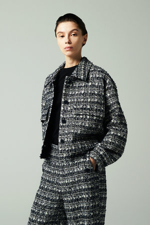 オーヴィル/EAUVIREの【予約販売】ミックスツイードジャケット(110800/110801)