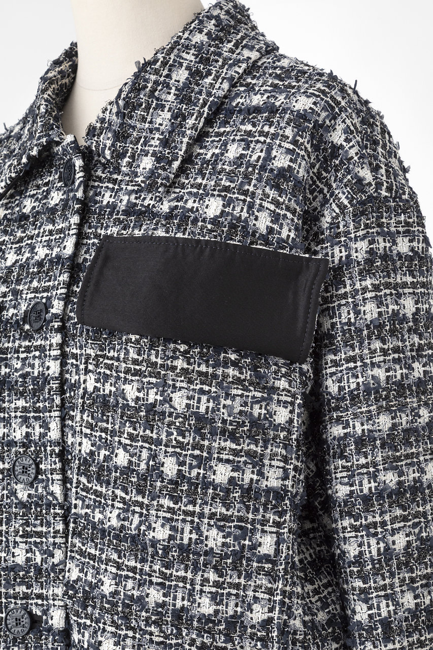 bluelea Tweed pullover ブルレア ツイード プルオーバー Bluelea ブルレア Tweed pullover ツイードプルオーバー