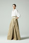 ワイドタックロングスカート オーヴィル/EAUVIRE