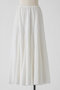 シルクナイロンロングスカート オーヴィル/EAUVIRE ホワイト