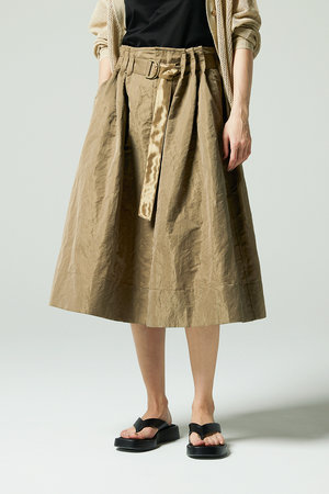 オーヴィル/EAUVIREの【予約販売】シャイニーベルテッドスカート(110700/110702)