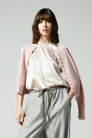 オーヴィル/EAUVIREの【予約販売】コットンリネンカーディガン(110300/110303)