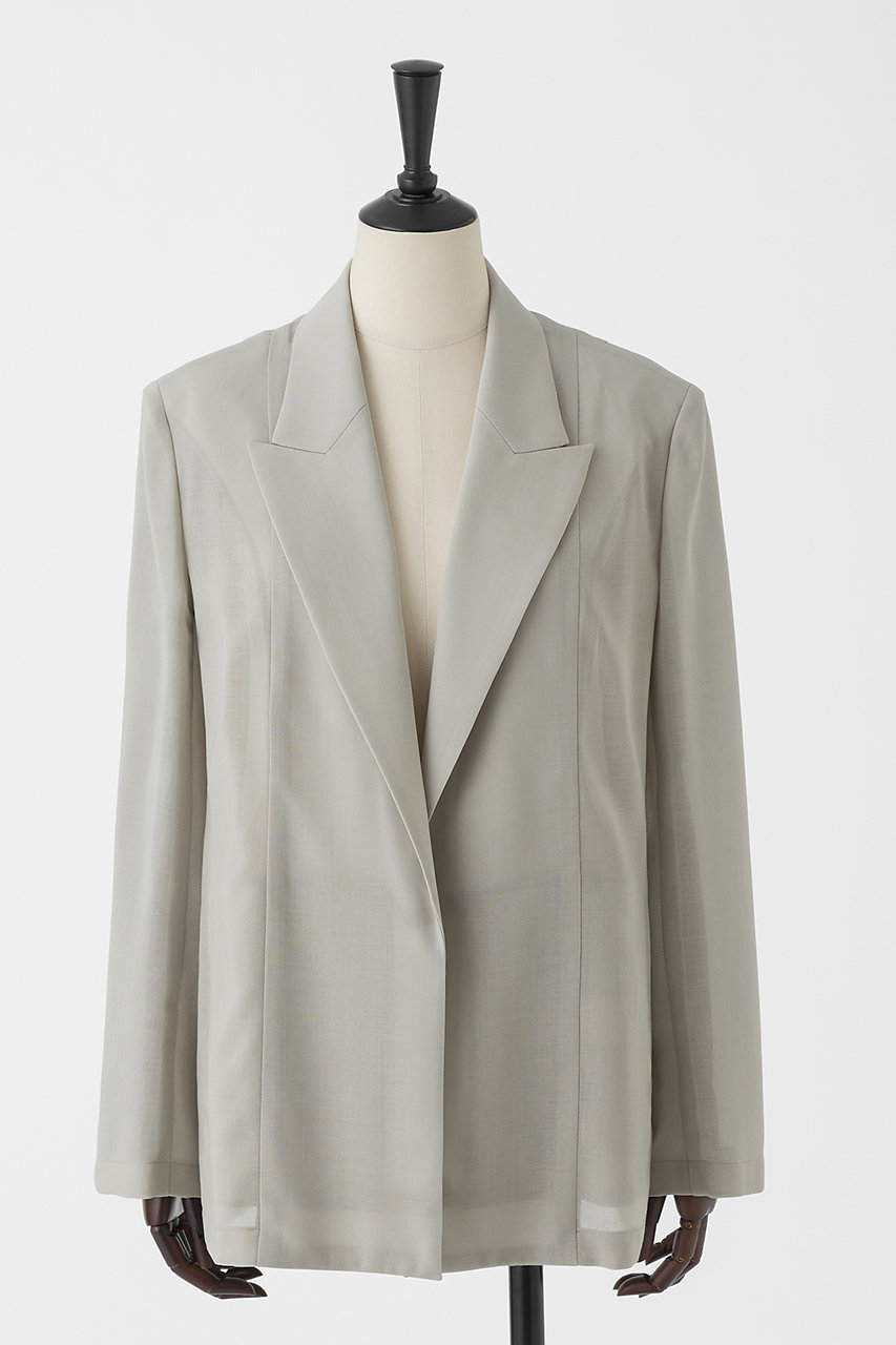 オーヴィル/EAUVIREの【予約販売】シアーウールジャケット(ライトグレー/FGDGD-30990)