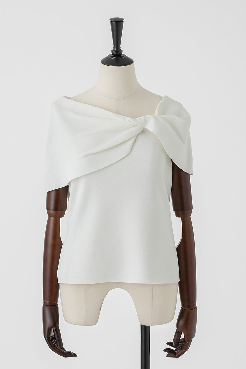 オーヴィル/EAUVIREの【予約販売】ツイストケーププルオーバー(ホワイト/FGFGD-13540)