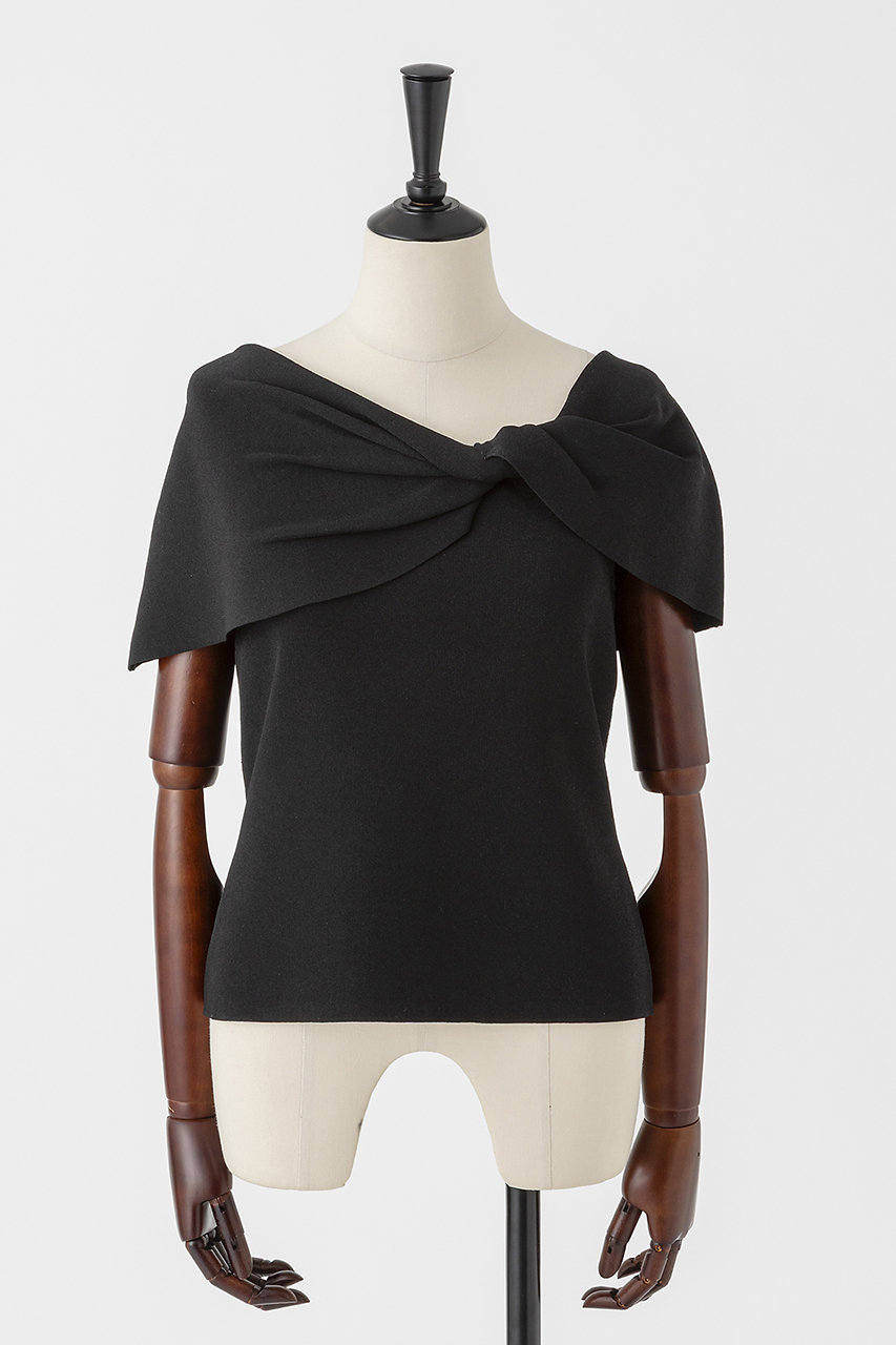 オーヴィル/EAUVIREの【予約販売】ツイストケーププルオーバー(ブラック/FGFGD-13540)