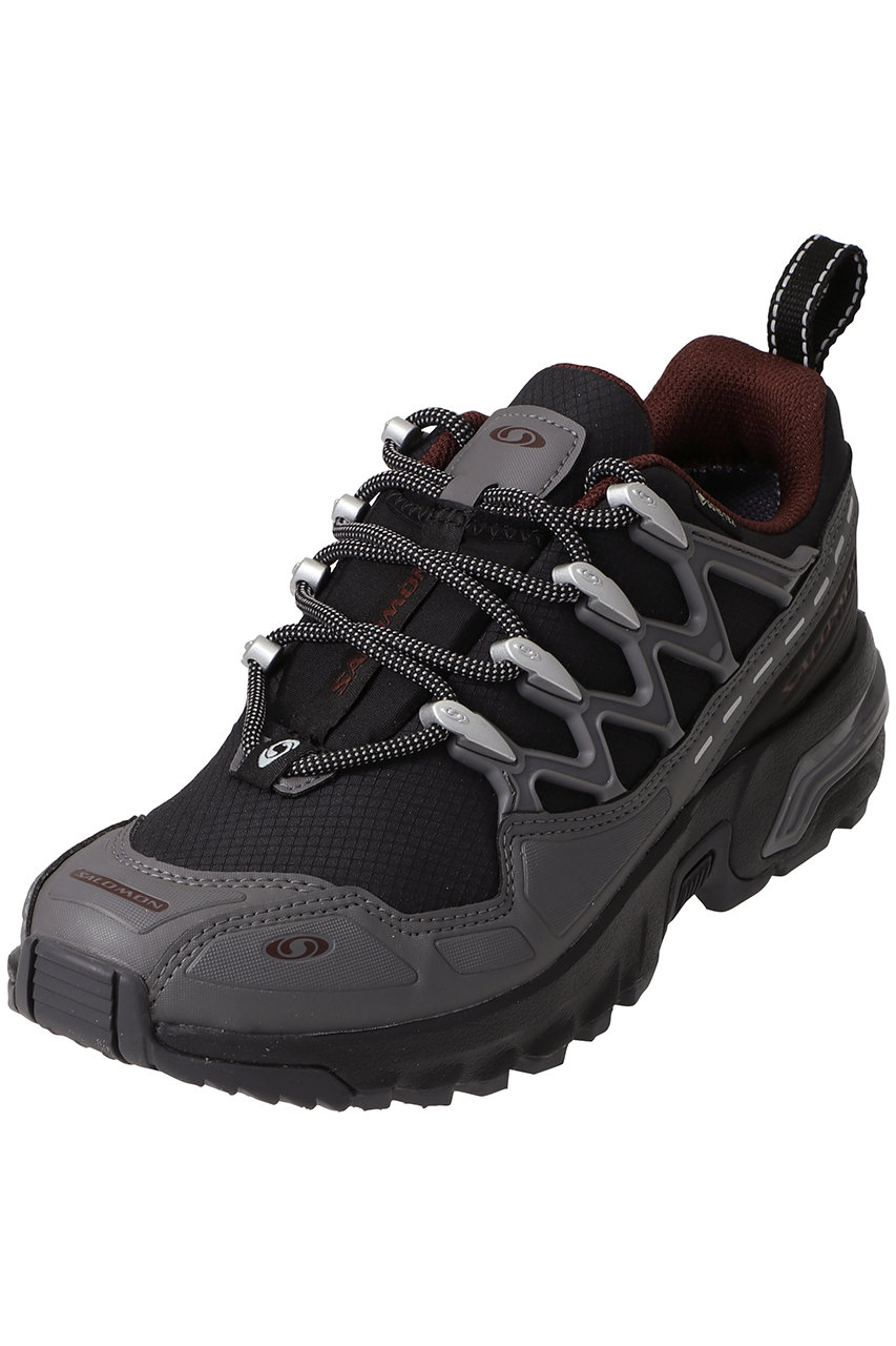 Salomon ACS + GTX スニーカー (ブラック/キャッスルロック/ラムレーズン, 25) サロモン ELLE SHOP Salomon ACS + GTX スニーカー (ブラック/キャッスルロック/ラムレーズン, 25) サロモン ELLE SHOP