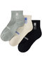 EVERYDAY ANKLE 3-PACK ソックス サロモン/Salomon ブルー/バニラアイス/アイスフロー