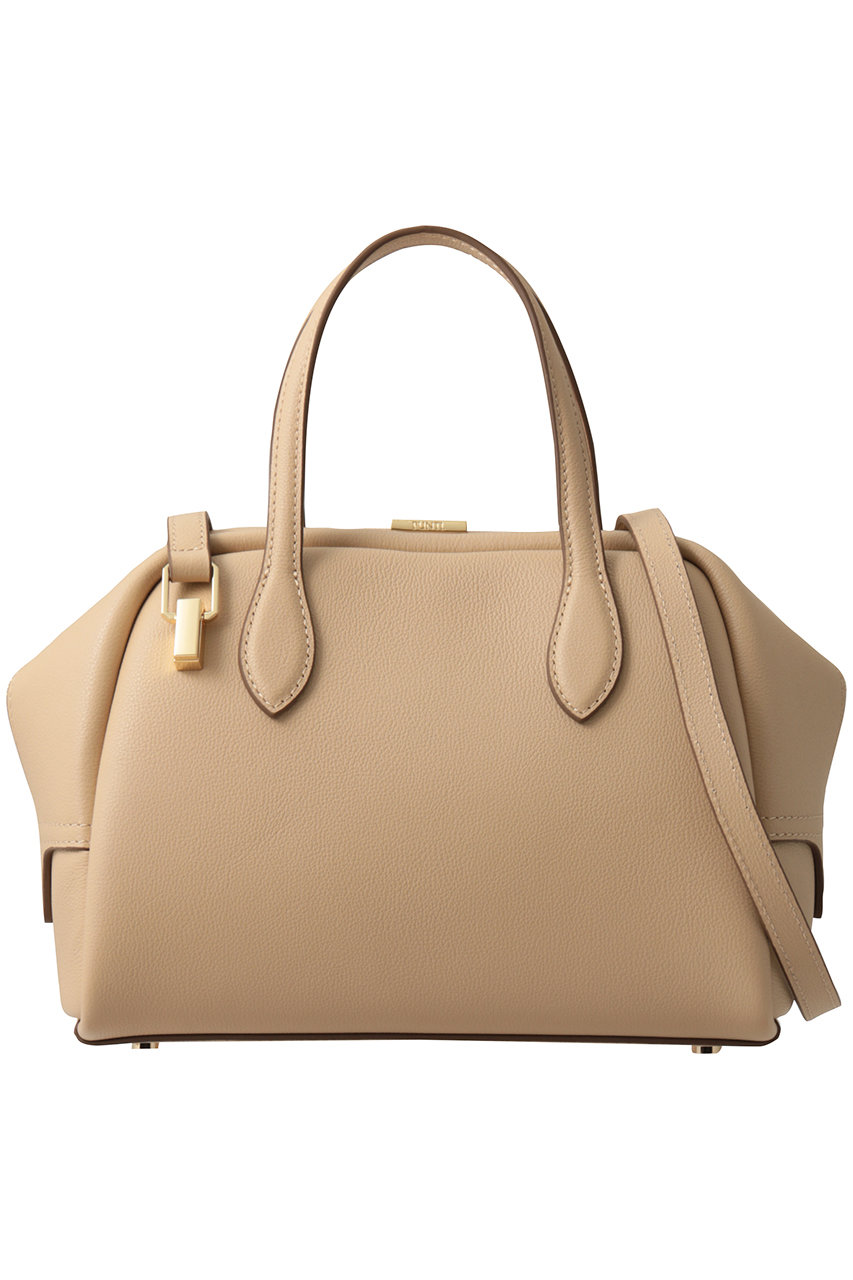 プンティ/PUNTI.のVOYAGE 2wayボストンシェイプバッグ(ベージュ/P-037)