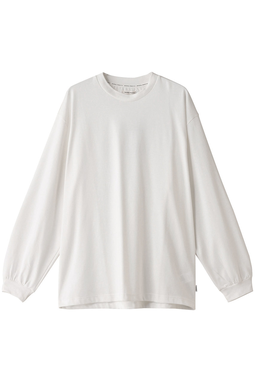 ユニバーサル プロダクツ/UNIVERSAL PRODUCTS.の【MEN】L/S T-SHIRTS Tシャツ(WHITE/233-60109A)