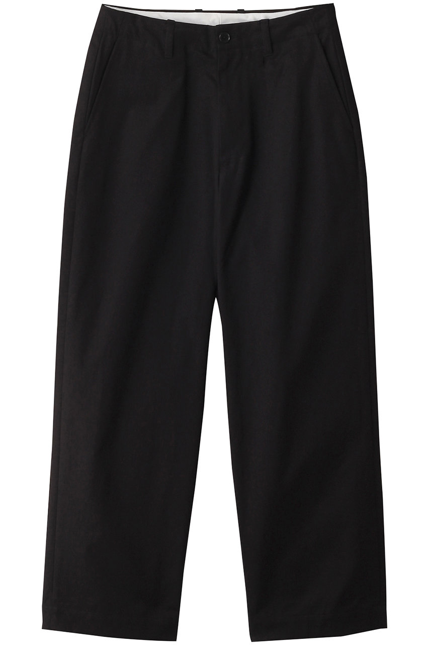 ユニバーサル プロダクツ/UNIVERSAL PRODUCTS.の【MEN】NO TUCK CHINO TROUSERS パンツ(BLACK/233-60506)