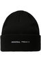 【MEN】LOGO KNIT CAP ニットキャップ ユニバーサル プロダクツ/UNIVERSAL PRODUCTS. BLACK