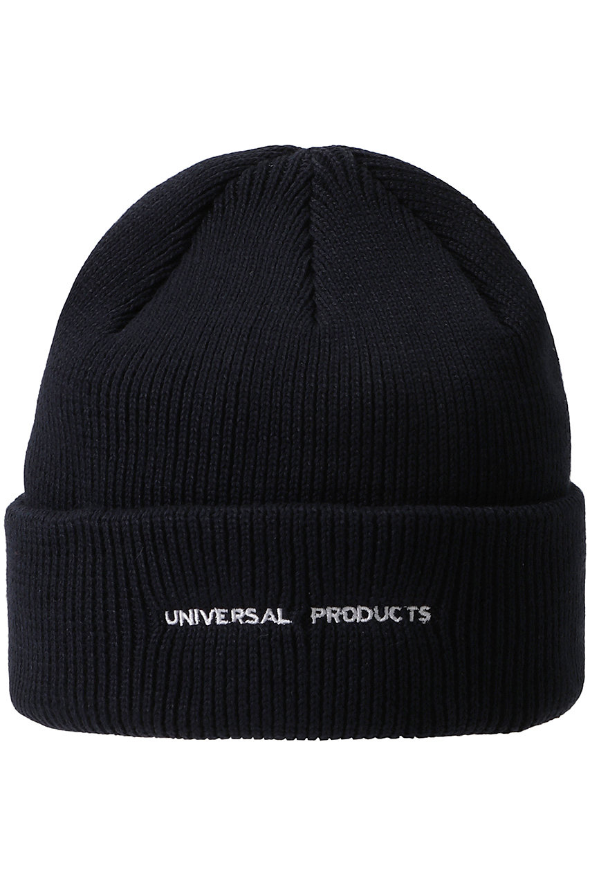 ユニバーサル プロダクツ/UNIVERSAL PRODUCTS.の【MEN】LOGO KNIT CAP ニットキャップ(NAVY/243-60908)