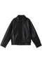 【MEN】GOATLEATHER DRIZZLER JACKET ジャケット ユニバーサル プロダクツ/UNIVERSAL PRODUCTS. BLACK