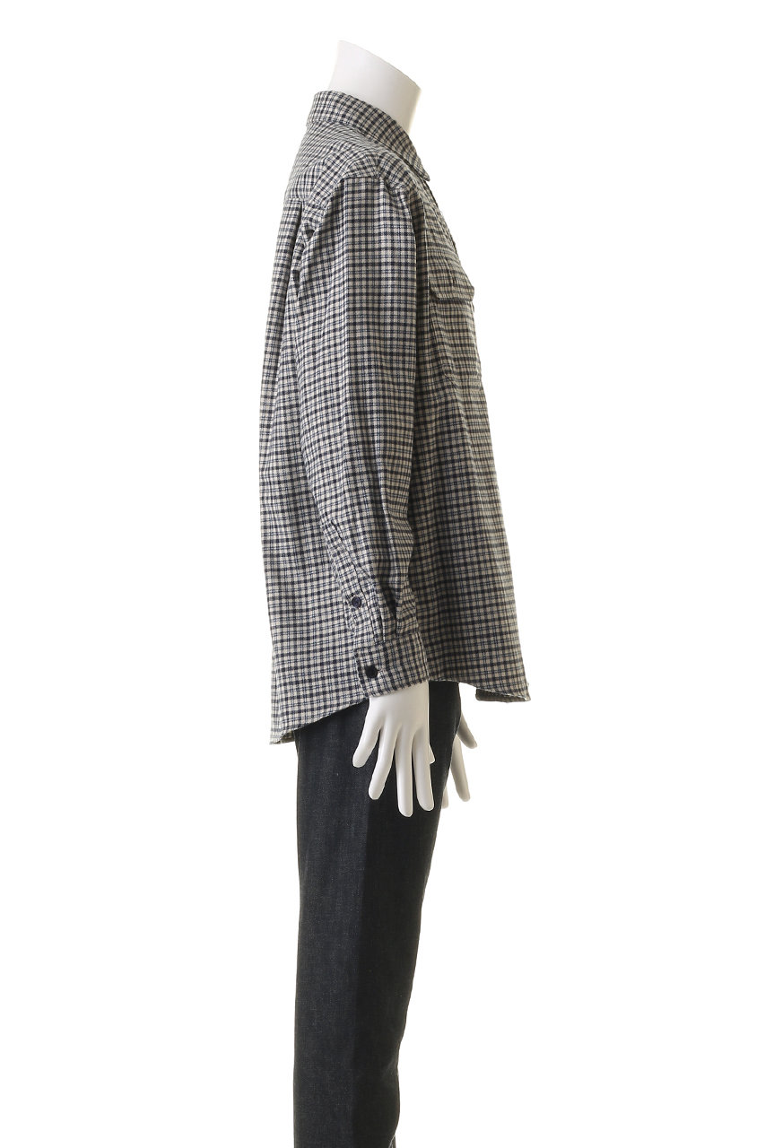 値下げ可　ユニバーサルプロダクツ　チェックシャツ UNIVERSAL PRODUCTS - SOKTAS FLANNEL CHECK SHIRT/チェック
