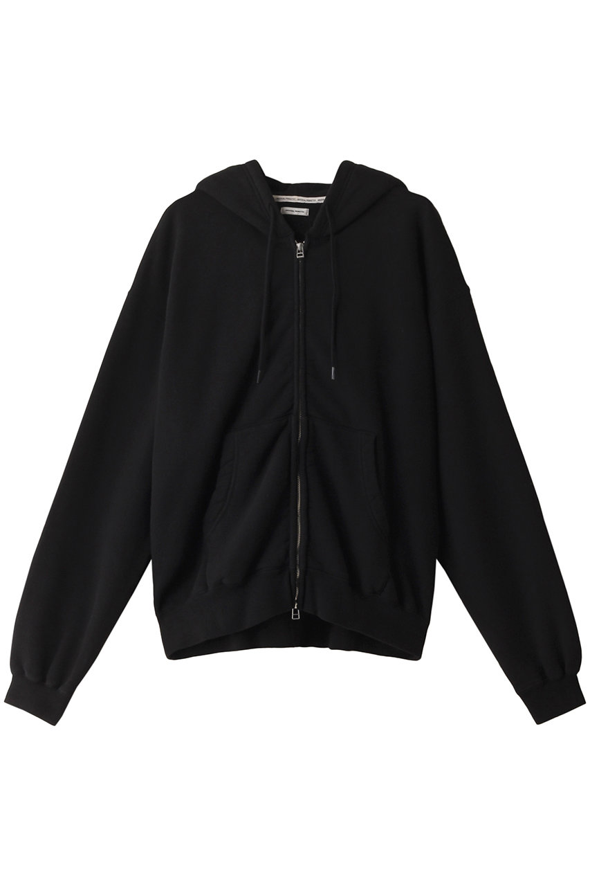 ユニバーサル プロダクツ/UNIVERSAL PRODUCTS.の【MEN】JUMBERCA ZIP UP HOODIE フーディ(BLACK/243-60103)