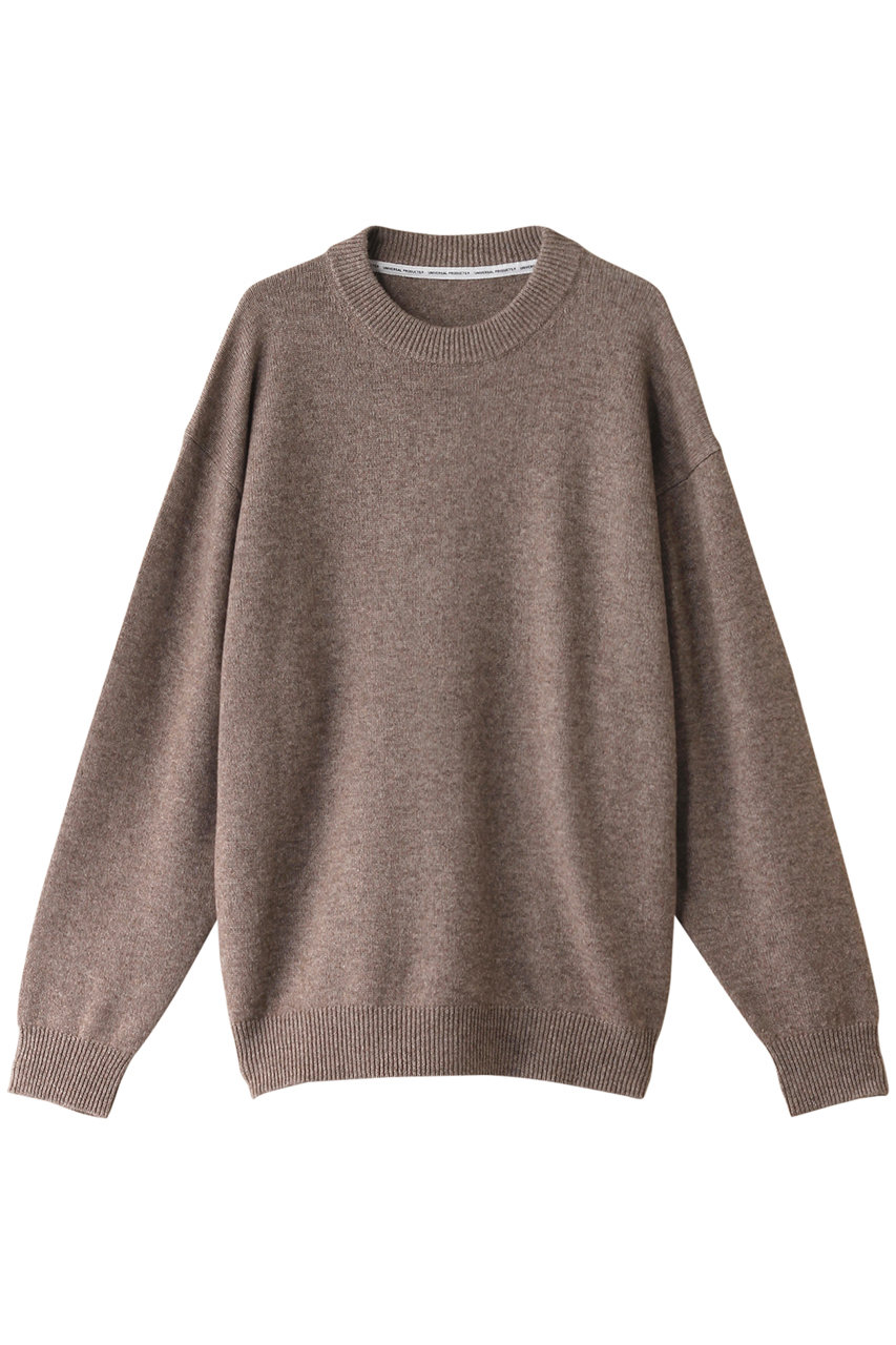 ユニバーサル プロダクツ/UNIVERSAL PRODUCTS.の【MEN】YAK CASHIMIER CREW KNIT ニット(WALNUT/243-60201)