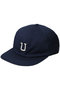 【MEN】6P LOGO CAP/キャップ ユニバーサル プロダクツ/UNIVERSAL PRODUCTS. NAVY