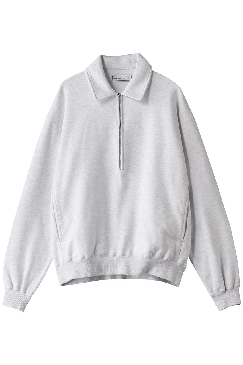 ユニバーサル プロダクツ/UNIVERSAL PRODUCTS.の【MEN】JUMBERCA HALF ZIP SWEAT/スウェット(L.GRAY/251-60104)