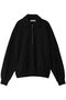 【MEN】JUMBERCA HALF ZIP SWEAT/スウェット ユニバーサル プロダクツ/UNIVERSAL PRODUCTS. BLACK