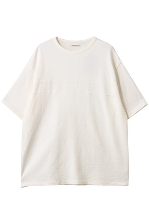 ユニバーサル プロダクツ/UNIVERSAL PRODUCTS.の【MEN】CREPE WEAVE S/S PANEL T-SHITRS/Tシャツ(110100/110102)