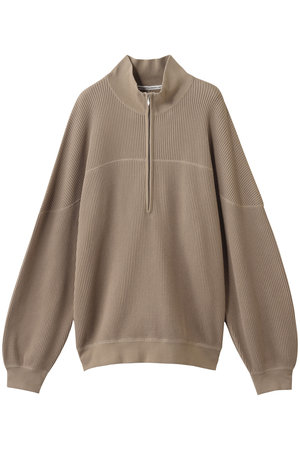 ユニバーサル プロダクツ/UNIVERSAL PRODUCTS.の【MEN】WAFFLE FOOTBALL HALF ZIP SWEAT/スウェット(110100/110105)