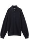 【MEN】WAFFLE FOOTBALL HALF ZIP SWEAT/スウェット ユニバーサル プロダクツ/UNIVERSAL PRODUCTS. NAVY