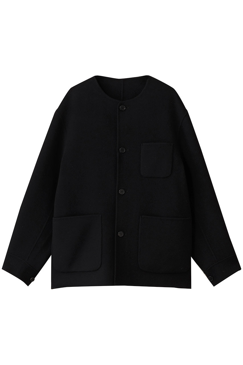 UNIVERSAL PRODUCTS. 【MEN】WOOL REVER JACKET/ジャケット (BLACK, 2) ユニバーサル プロダクツ ELLE SHOP UNIVERSAL PRODUCTS. 【MEN】WOOL REVER JACKET/ジャケット (BLACK, 2) ユニバーサル プロダクツ ELLE SHOP