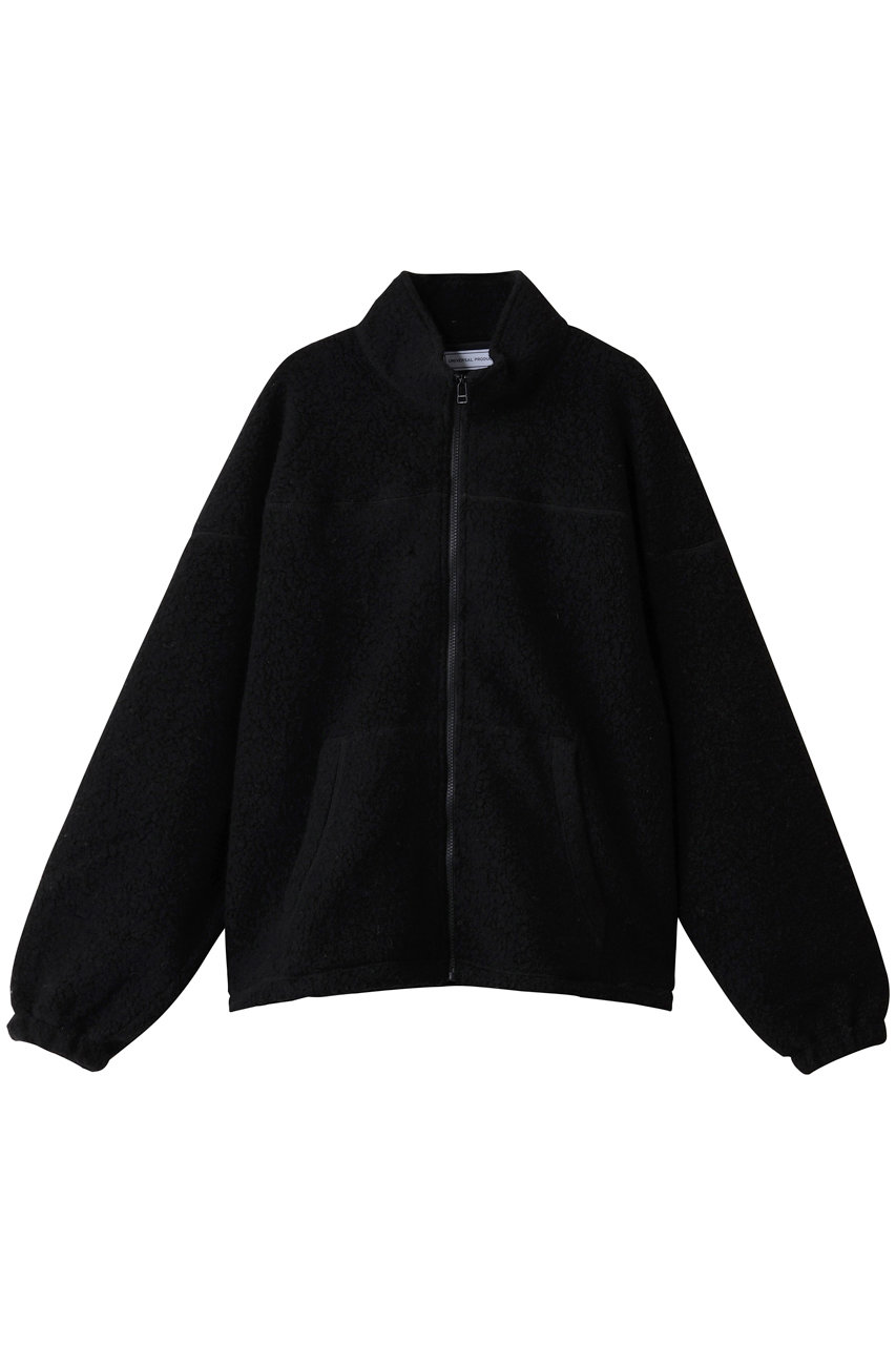 ユニバーサル プロダクツ/UNIVERSAL PRODUCTS.の【MEN】WOOL FLEECE DERBY JACKET/ジャケット(BLACK/253-60108)