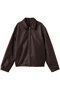 【MEN】LEATHER BLOUSON ユニバーサル プロダクツ/UNIVERSAL PRODUCTS. BROWN