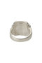 【MEN】SIGNET RING　(SILVER) ユニバーサル プロダクツ/UNIVERSAL PRODUCTS.
