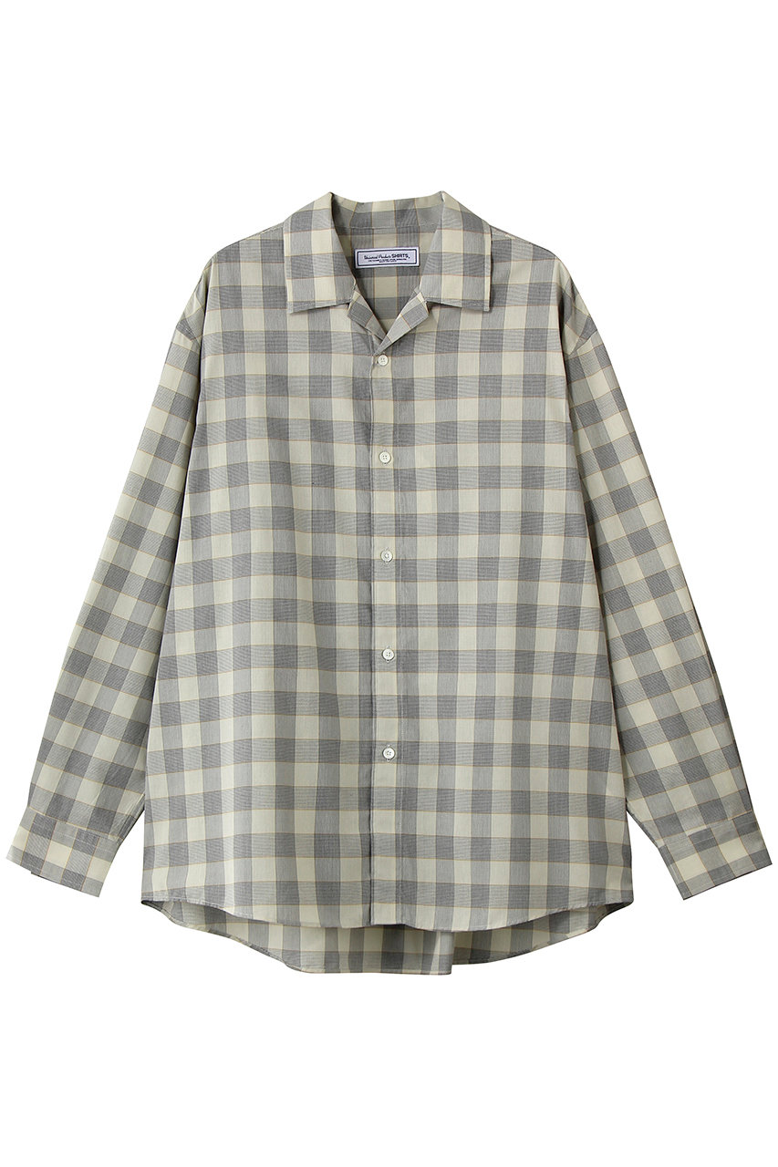 ユニバーサル プロダクツ/UNIVERSAL PRODUCTS.の【MEN】ORIGINAL CHECK SHIRTS(GREEN/261-60306)