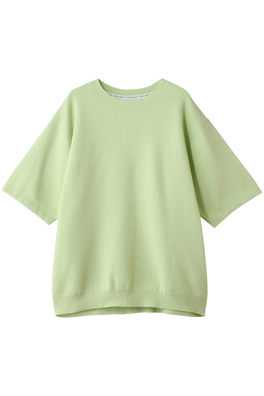 ユニバーサル プロダクツ/UNIVERSAL PRODUCTS.の【MEN】S/S KNIT PULLOVER(LIME/261-60202)