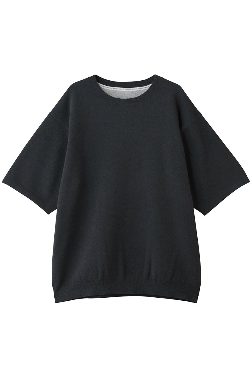 ユニバーサル プロダクツ/UNIVERSAL PRODUCTS.の【MEN】S/S KNIT PULLOVER(NAVY/261-60202)