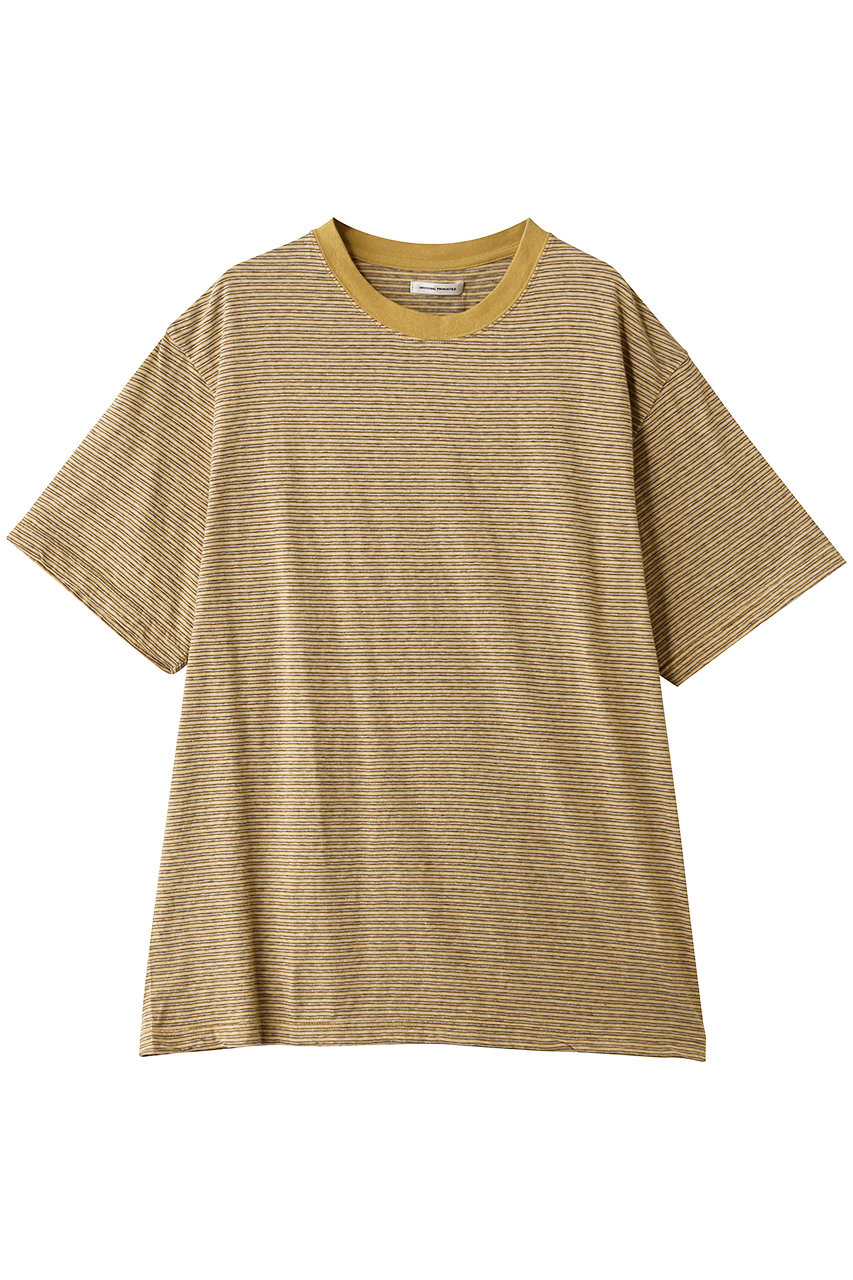 ユニバーサル プロダクツ/UNIVERSAL PRODUCTS.の【MEN】ORIGINAL BORDER S/S T-SHIRTS(YELLOW/261-60102)