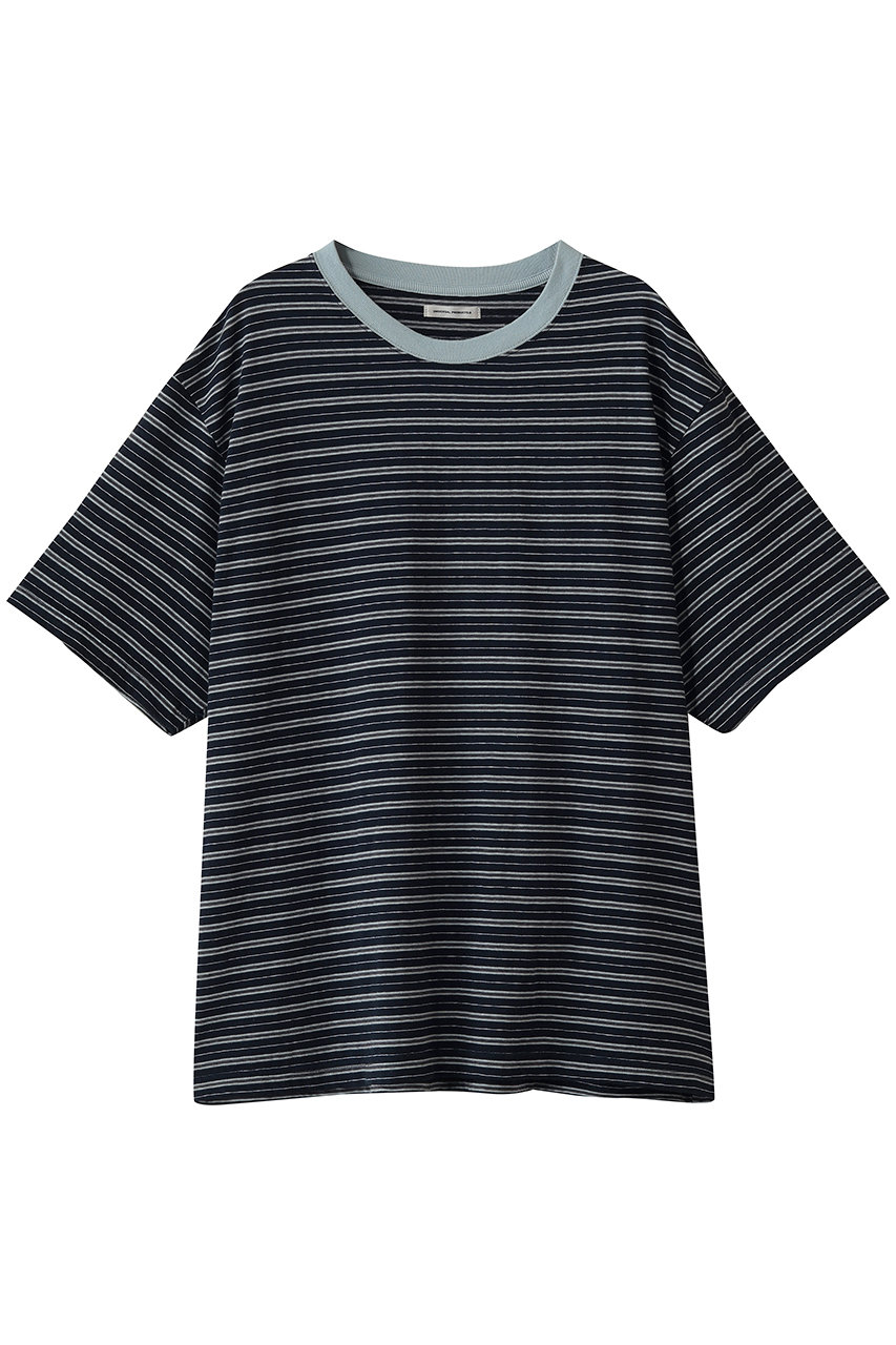 ユニバーサル プロダクツ/UNIVERSAL PRODUCTS.の【UNISEX】ORIGINAL BORDER S/S T-SHIRTS(NAVY/263-60103)