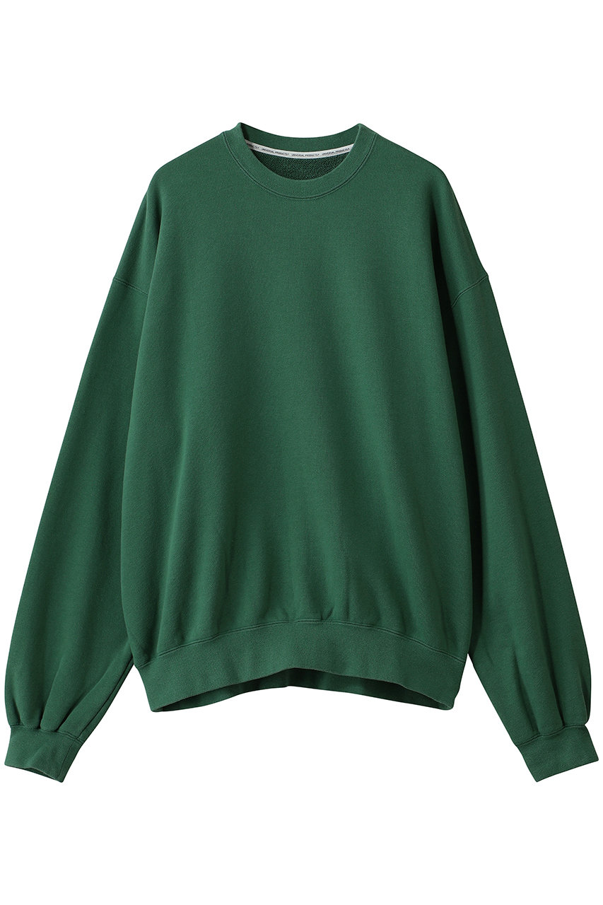 ユニバーサル プロダクツ/UNIVERSAL PRODUCTS.の【MEN】JUMBERCA SWEAT CREW NECK(GREEN/253-60101)