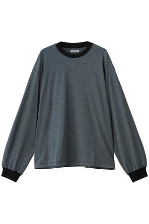 ユニバーサル プロダクツ/UNIVERSAL PRODUCTS.の【MEN】WOOL BORDER JERSEY CREW NECK(110100/110103)